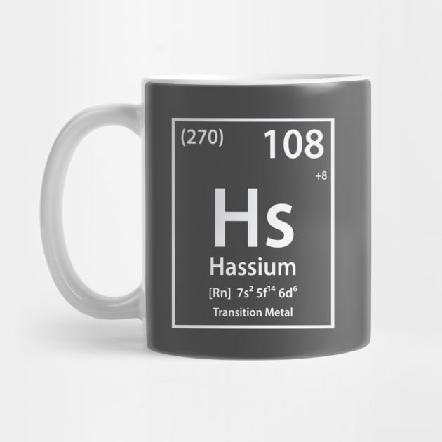 Hassium Element by cerebrands